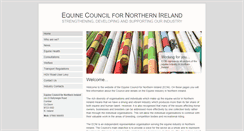Desktop Screenshot of equinecouncilni.com